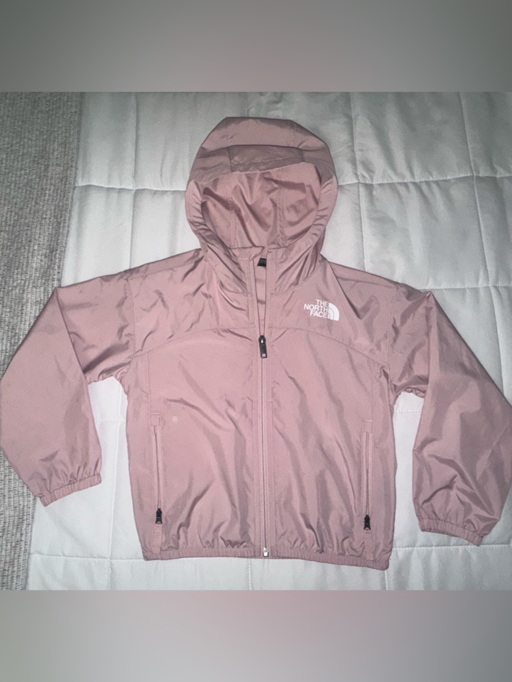 The North Face Dusty Pink Girls' Hooded Jacket